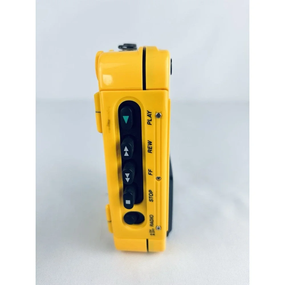 Sony Sports Walkman WM-AF58 Cassette Player AM/FM Solar Alarm Clock Non Working